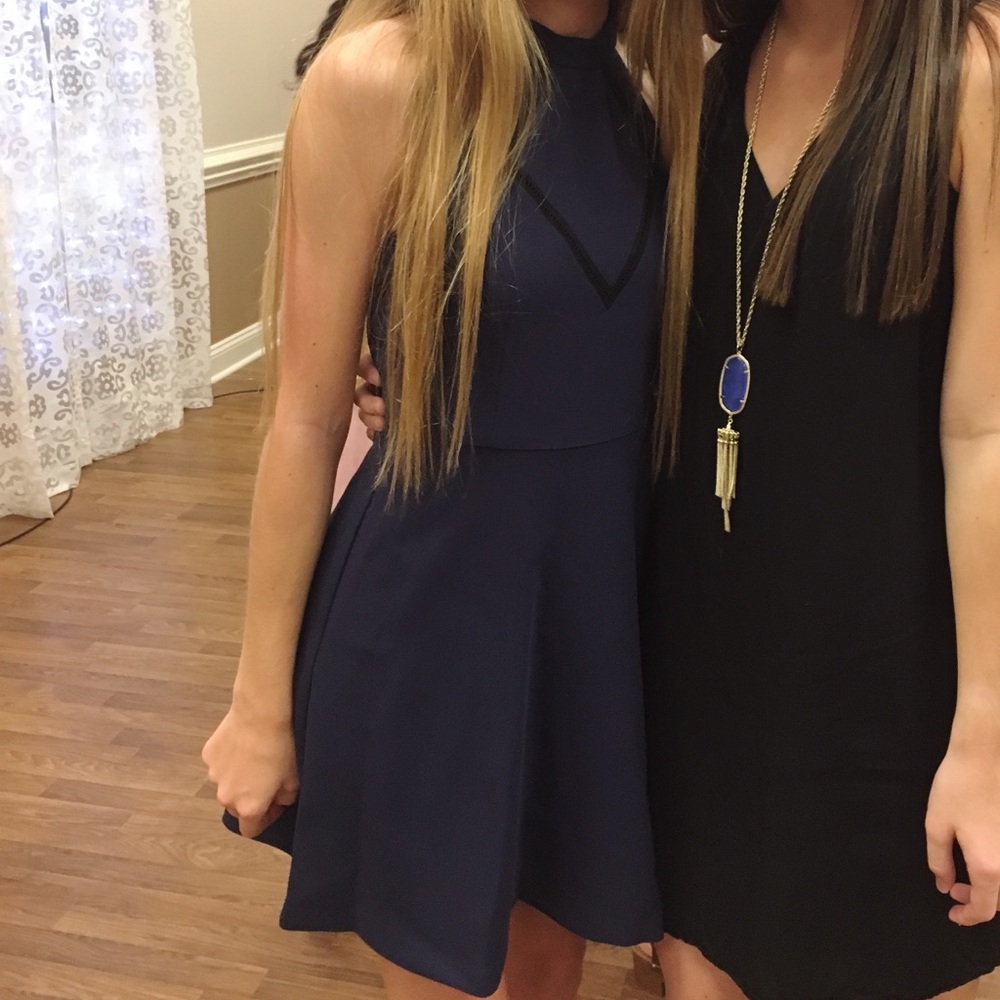 WORN ONCE high neck dress